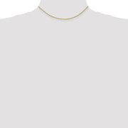14K 1.5mm Regular Rope with Lobster Clasp Chain