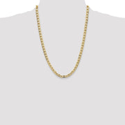 14k 6.25mm Semi-Solid Anchor Chain