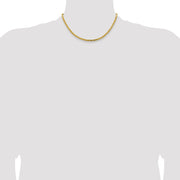 14K 3.25mm Byzantine with Lobster Clasp Chain