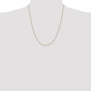 14K .7mm Box with Lobster Clasp Chain