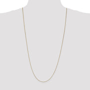 14K .7mm Box with Lobster Clasp Chain