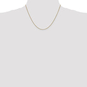 14K .9mm Box with Lobster Clasp Chain