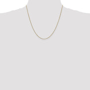 14K .9mm Box with Lobster Clasp Chain