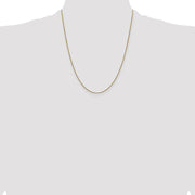 14K .9mm Box with Lobster Clasp Chain