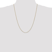 14K .9mm Box with Lobster Clasp Chain