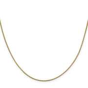 14K .95mm Box with Lobster Clasp Chain