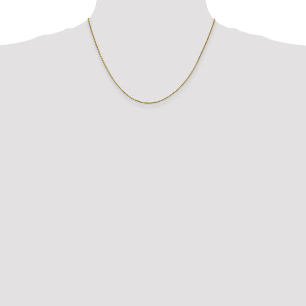 14K .95mm Box with Lobster Clasp Chain