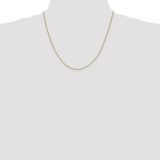 14K .95mm Box with Lobster Clasp Chain