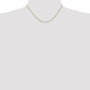 14K 1mm Box with Lobster Clasp Chain