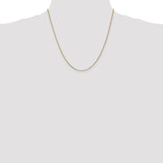 14K 1mm Box with Lobster Clasp Chain