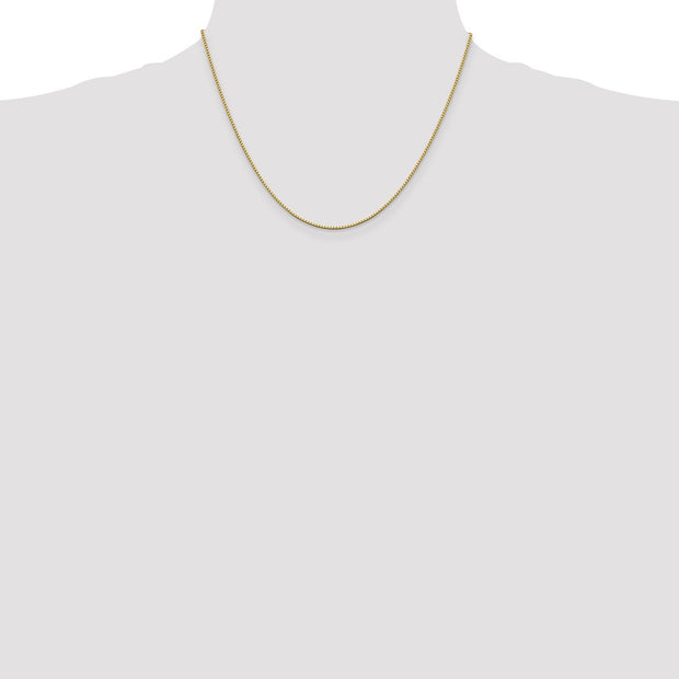 14K 1.05mm Box with Lobster Clasp Chain