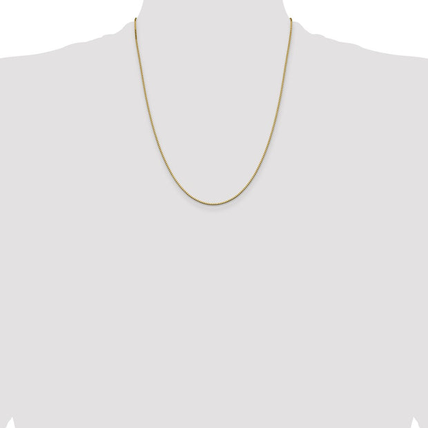 14K 1.05mm Box with Lobster Clasp Chain