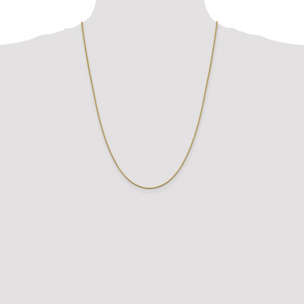 14K 1.05mm Box with Lobster Clasp Chain