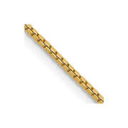 14K 1.05mm Box with Lobster Clasp Chain