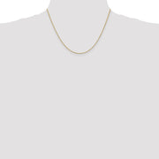 14K 1.1mm Box with Lobster Clasp Chain