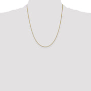 14K 1.1mm Box with Lobster Clasp Chain
