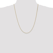 14K 1.1mm Box with Lobster Clasp Chain
