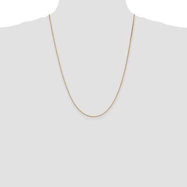 14K 1.1mm Box with Lobster Clasp Chain