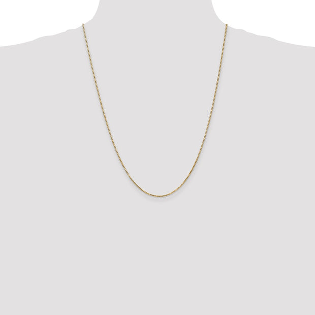 14K 1.4mm Box with Lobster Clasp Chain