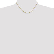 14K 1.5mm Box with Lobster Clasp Chain