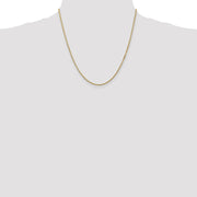 14K 1.5mm Box with Lobster Clasp Chain