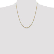 14K 1.5mm Box with Lobster Clasp Chain
