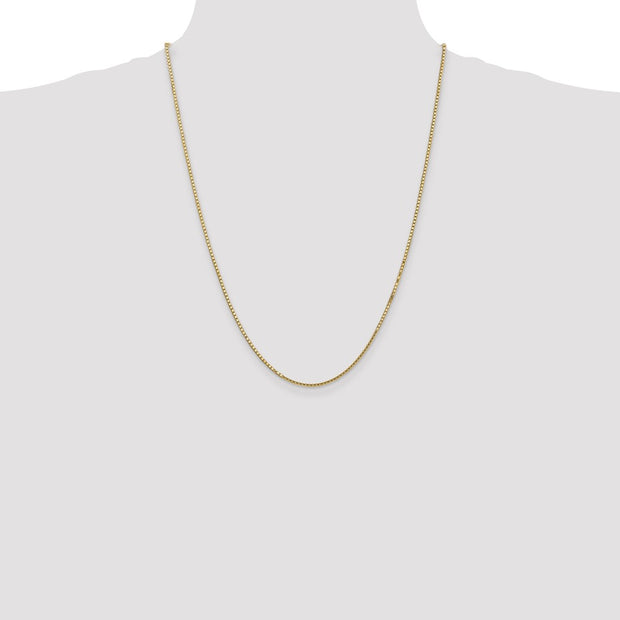 14K 1.5mm Box with Lobster Clasp Chain