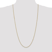 14K 1.5mm Box with Lobster Clasp Chain