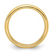 14k Yellow Gold 3mm Standard Weight Comfort Fit Wedding Band