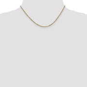 14K 1.8mm Flat Figaro with Lobster Clasp Chain