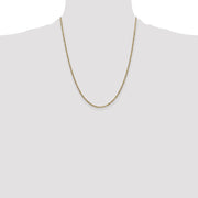 14K 1.8mm Flat Figaro with Lobster Clasp Chain