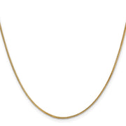 14K .9mm Franco with Lobster Clasp Chain