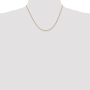 14K .9mm Franco with Lobster Clasp Chain