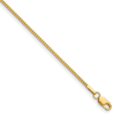 14K .9mm Franco with Lobster Clasp Chain