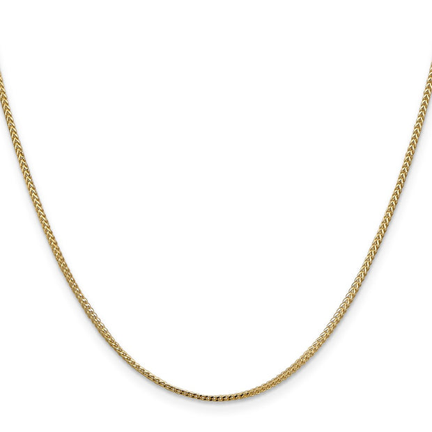14K 1mm Franco with Lobster Clasp Chain