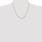 14K 1mm Franco with Lobster Clasp Chain