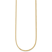 14K 1.3mm Franco with Lobster Clasp Chain