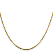 14K 1.4mm Franco with Lobster Clasp Chain