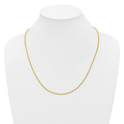 14K 1.4mm Franco with Lobster Clasp Chain