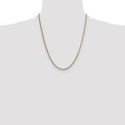 14K 1.5mm Franco with Lobster Clasp Chain