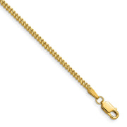 14K 1.5mm Franco with Lobster Clasp Chain