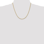 14K 2mm Franco with Lobster Clasp Chain
