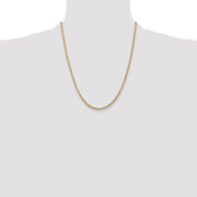 14K 2mm Franco with Lobster Clasp Chain