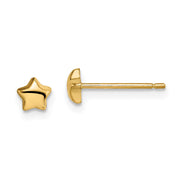 14k Madi K Star Post Earrings