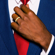 14k Yellow Gold 5mm Half-Round Wedding Band