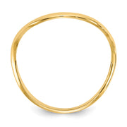14K Wave Fashion Thumb Ring
