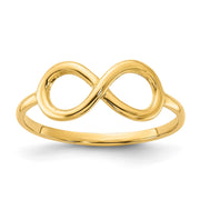 14k Polished Infinity Ring