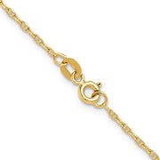 14k 1.5mm Mariners Link Chain