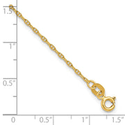 14k 1.5mm Mariners Link Bracelet