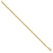 14k 3.0mm Mariners Link Bracelet
